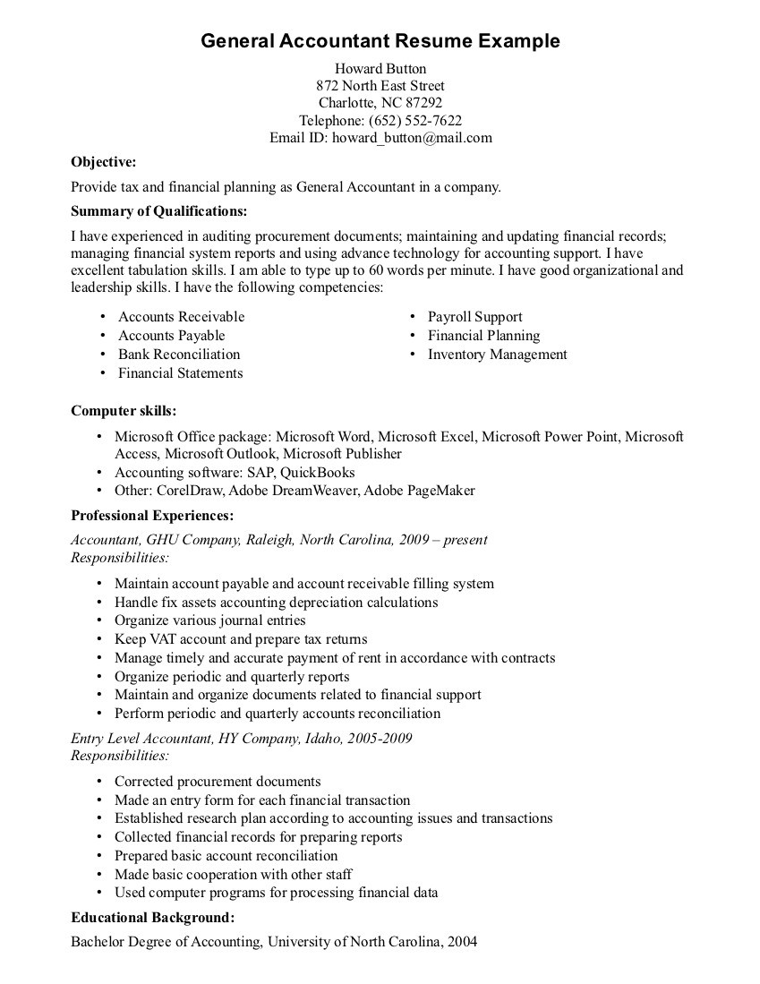 Graduate tax accountant cover letter